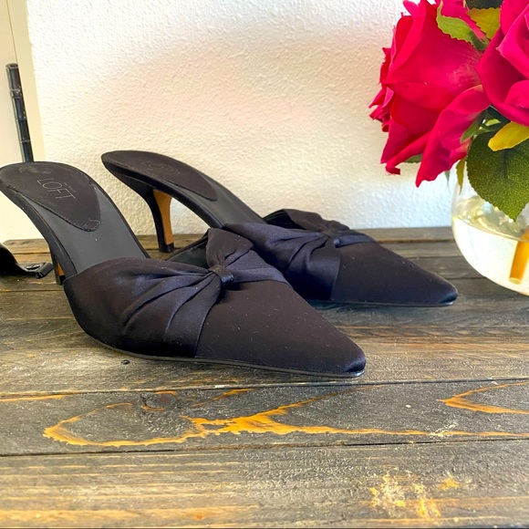 Loft Satin Knife Kitten Heel Mule (size 6M).🌹 - Picture 7 of 13